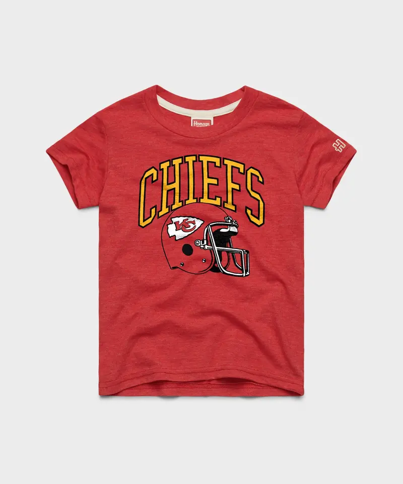 Youth Kansas City Chiefs Helmet 1