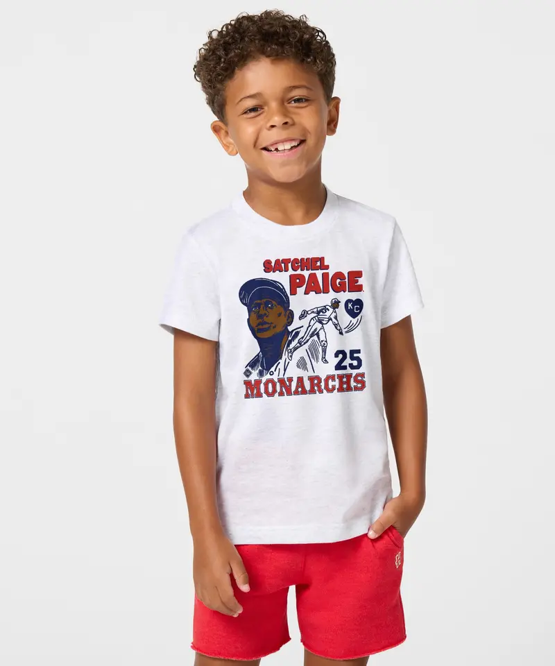 Youth Kc Monarchs Satchel Paige 3