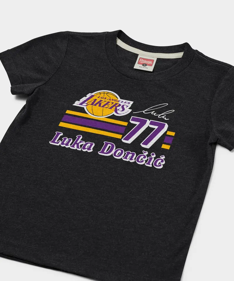 Youth Lakers Luka Doncic Signature Jersey 2