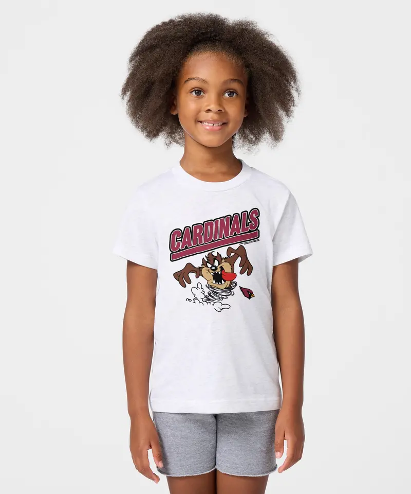 Youth Looney Tunes Taz X Arizona Cardinals 3