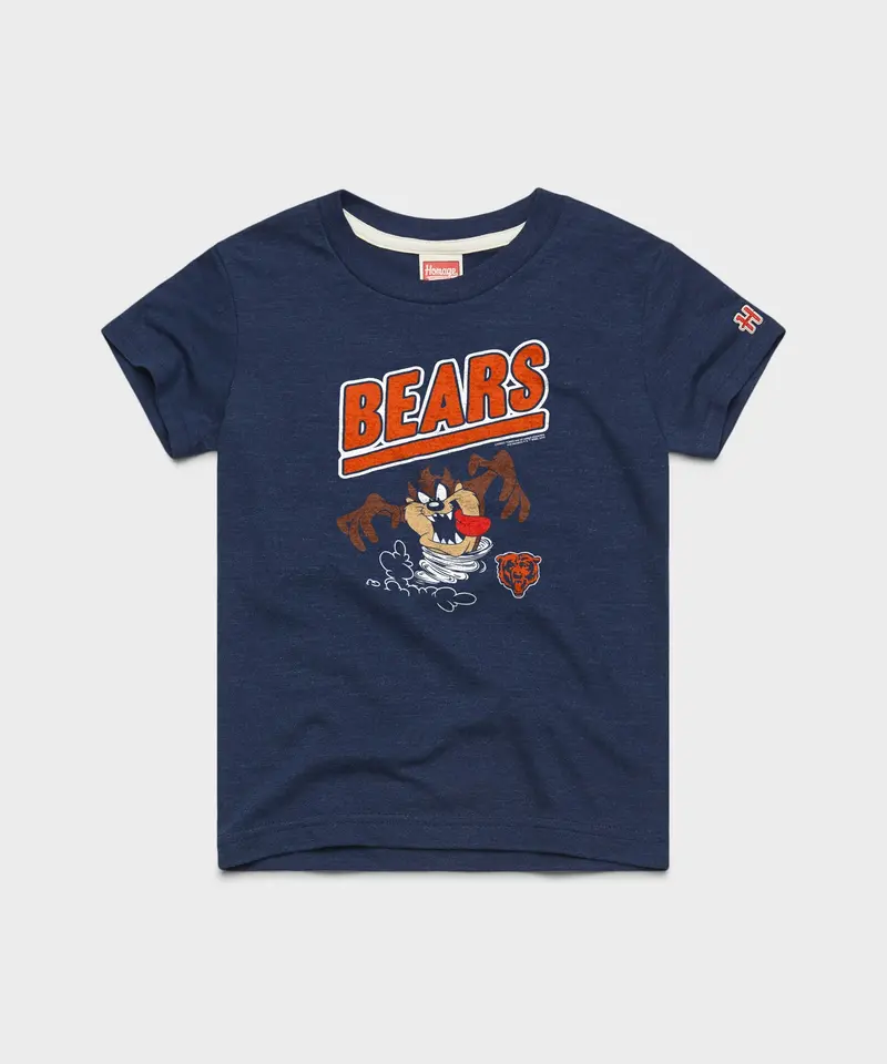 Youth Looney Tunes Taz X Chicago Bears 1