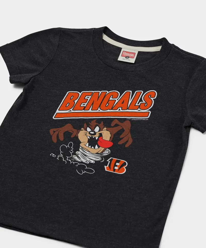 Youth Looney Tunes Taz X Cincinnati Bengals 2