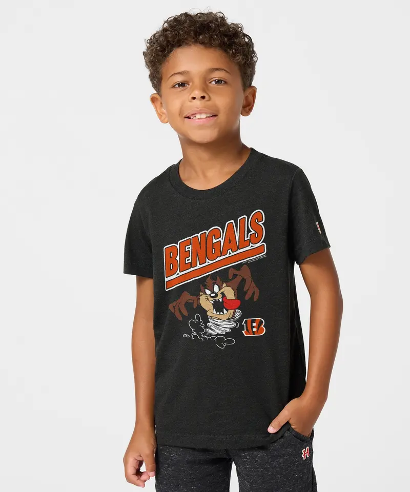 Youth Looney Tunes Taz X Cincinnati Bengals 3