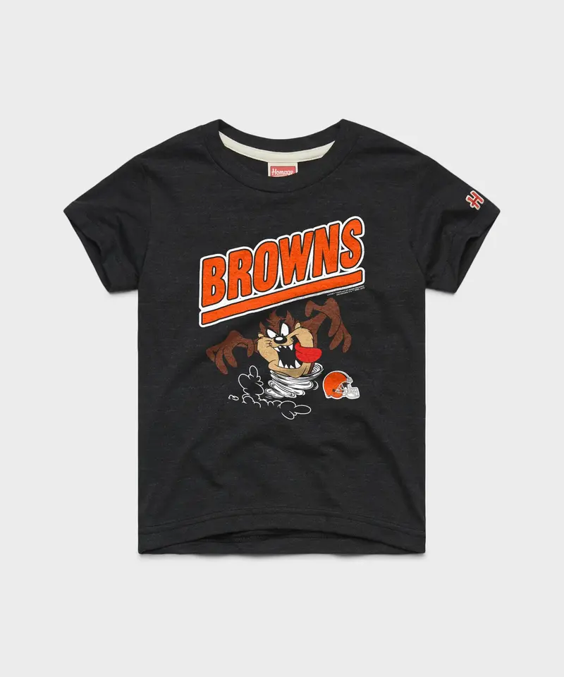 Youth Looney Tunes Taz X Cleveland Browns 1