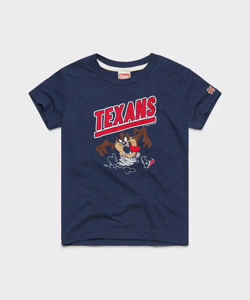 Youth Looney Tunes Taz X Houston Texans 1