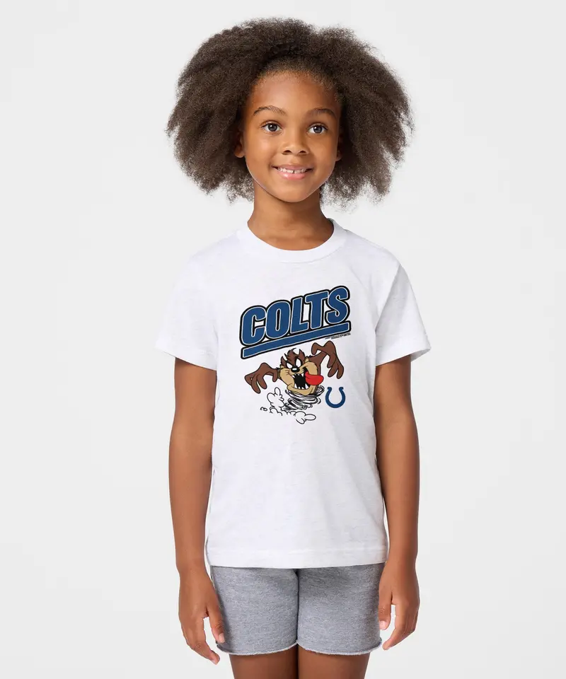 Youth Looney Tunes Taz X Indianapolis Colts 3