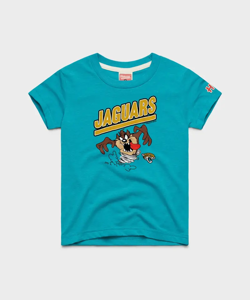 Youth Looney Tunes Taz X Jacksonville Jaguars 1