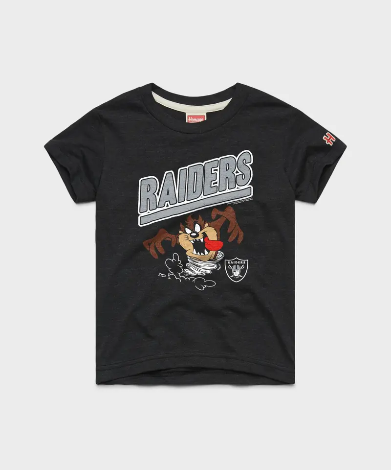 Youth Looney Tunes Taz X Las Vegas Raiders 1