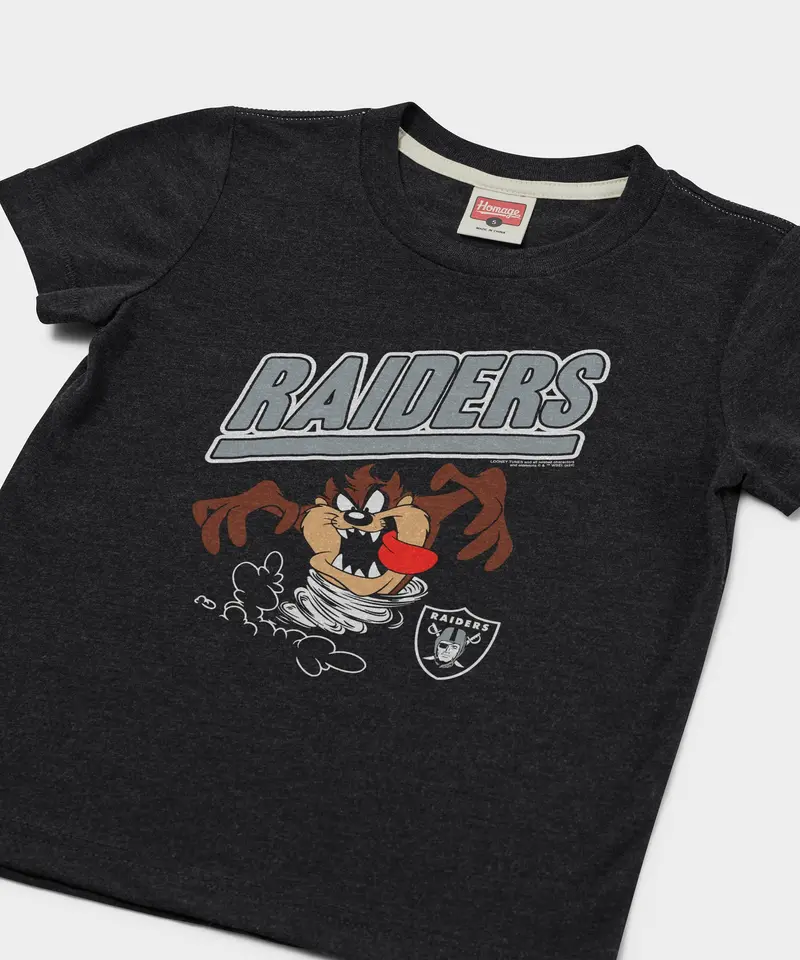 Youth Looney Tunes Taz X Las Vegas Raiders 2