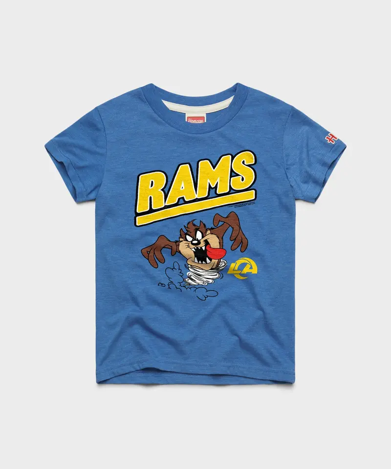Youth Looney Tunes Taz X Los Angeles Rams 1