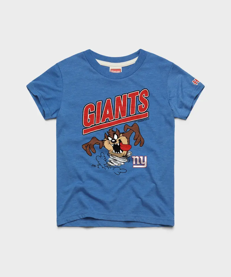 Youth Looney Tunes Taz X New York Giants 1