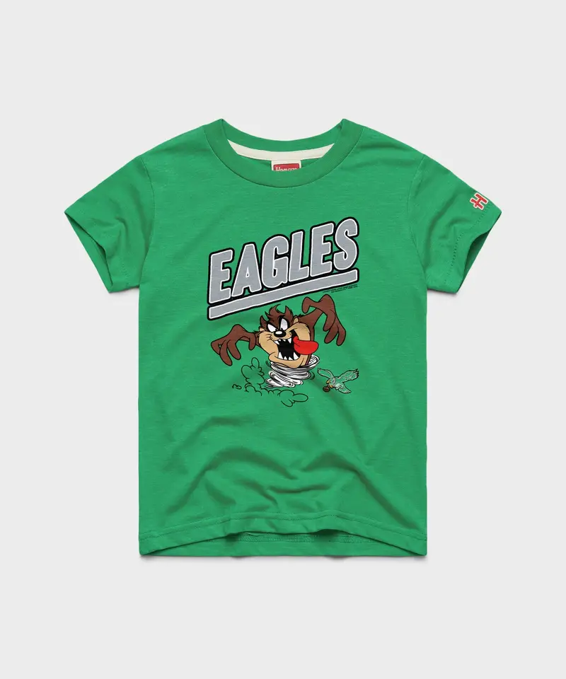 Youth Looney Tunes Taz X Philadelphia Eagles 1