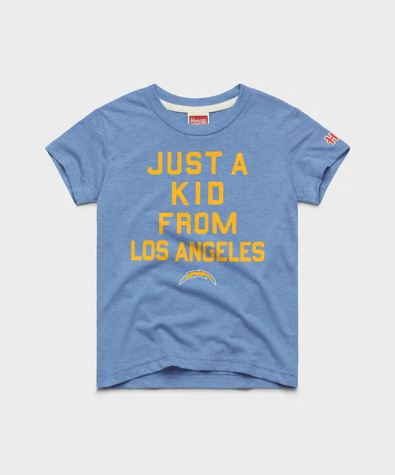 Youth Los Angeles Chargers Just A Kid From Los Angeles 1