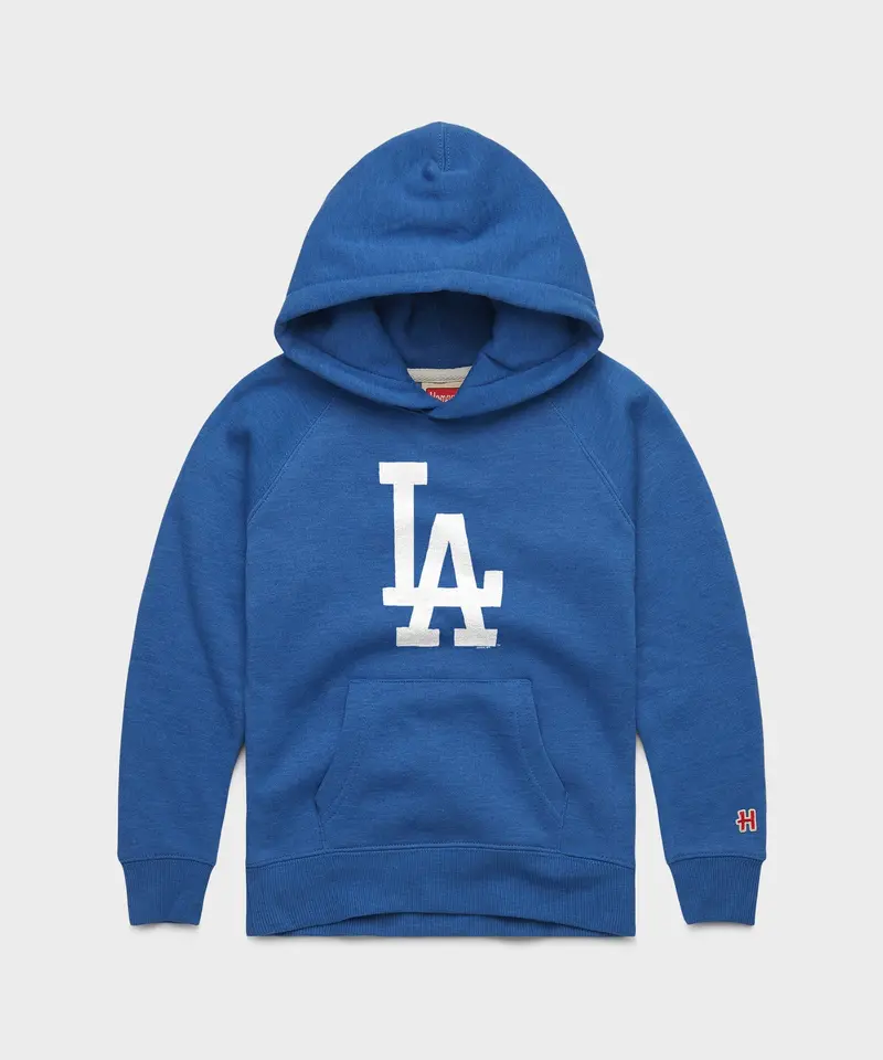 Youth Los Angeles Dodgers Cap Logo '12 Hoodie 1