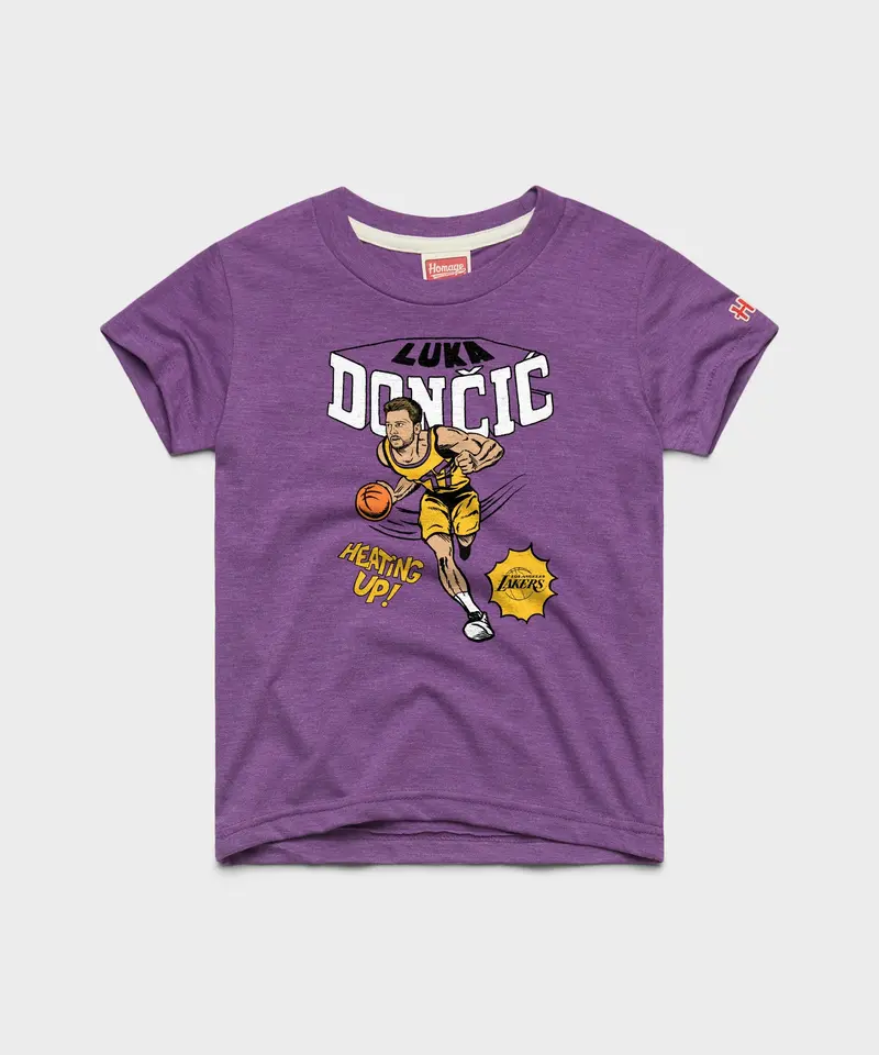 Youth Los Angeles Lakers Comic Book Luka Doncic 1