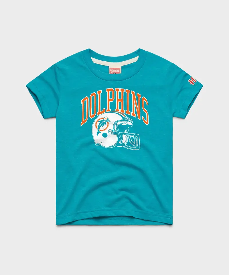 Youth Miami Dolphins Helmet Retro 1
