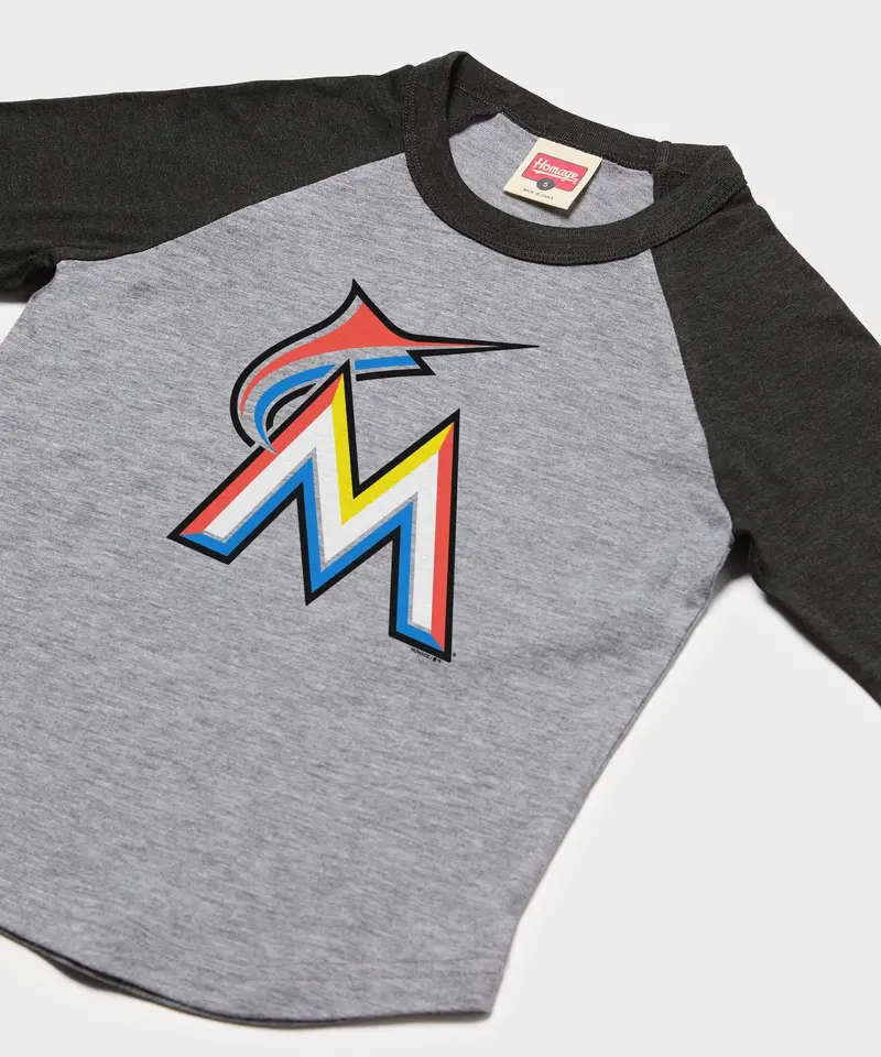 Youth Miami Marlins '17 Raglan 2