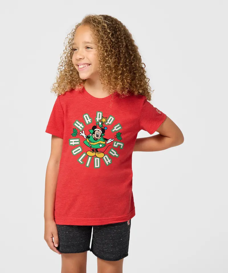 Youth Mickey Mouse Happy Holidays 3