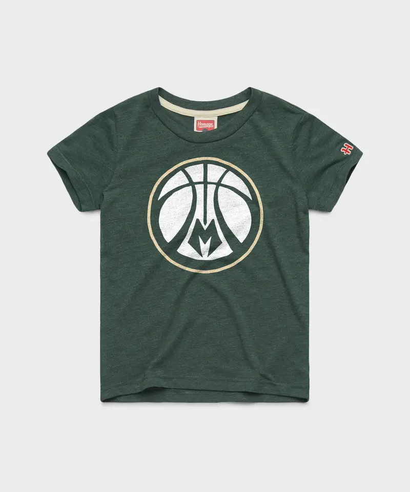 Youth Milwaukee Alt Bucks Logo 1