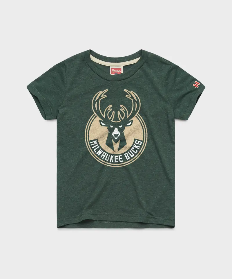Youth Milwaukee Bucks Logo 1