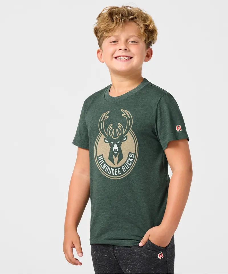 Youth Milwaukee Bucks Logo 3