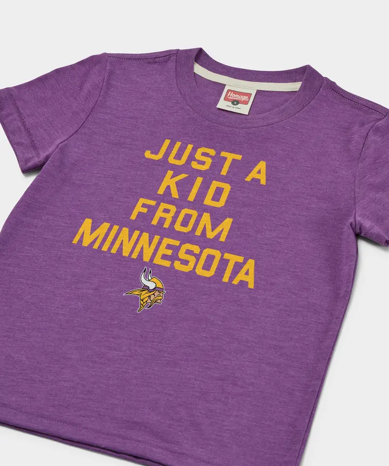 Youth Minnesota Vikings Just A Kid From Minnesota 2