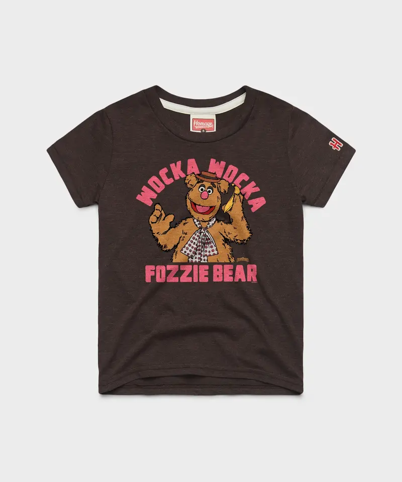 Youth Muppets Fozzie Bear Wocka Wocka T-Shirt 1