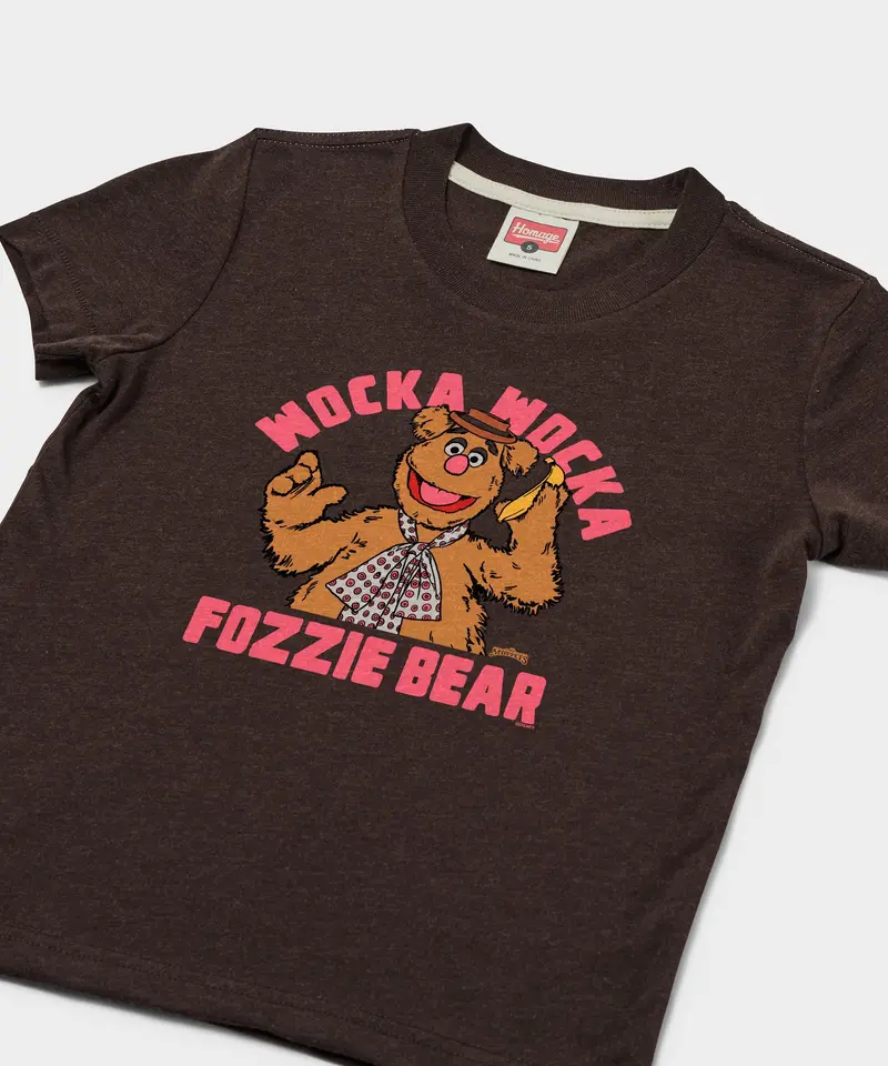 Youth Muppets Fozzie Bear Wocka Wocka T-Shirt 2
