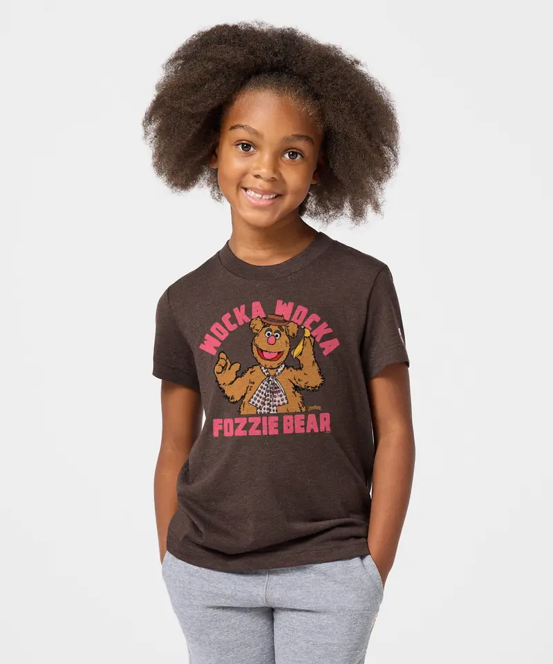 Youth Muppets Fozzie Bear Wocka Wocka T-Shirt 3