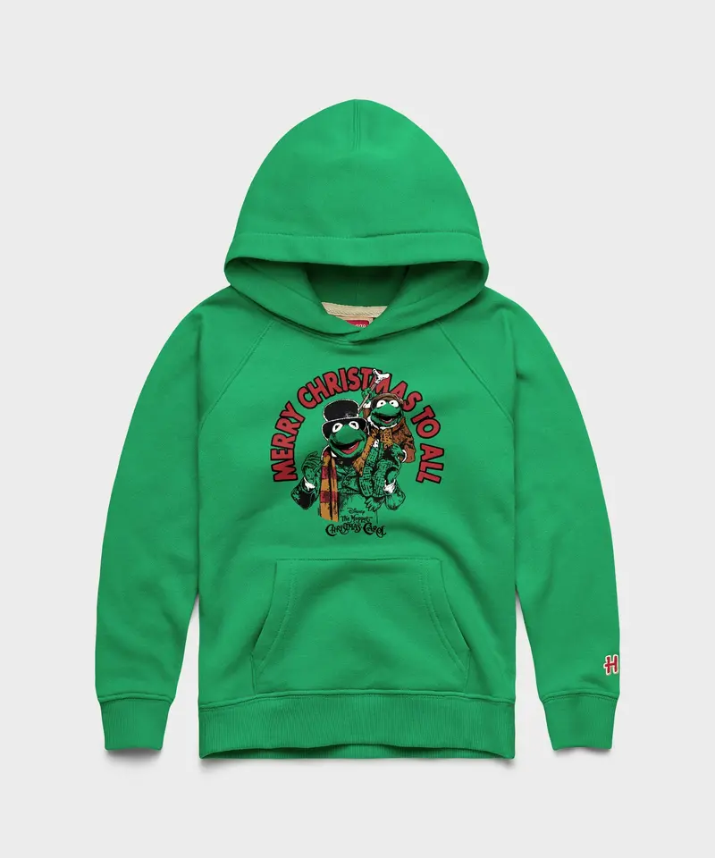 Youth Muppets Merry Christmas To All Hoodie 1