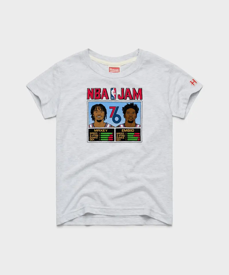 Youth Nba Jam 76Ers City Maxey And Embiid 1