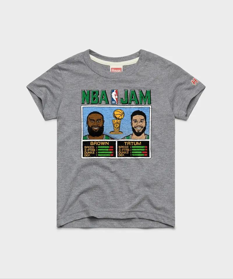 Youth Nba Jam Celtics 2024 Champs Brown And Tatum 1