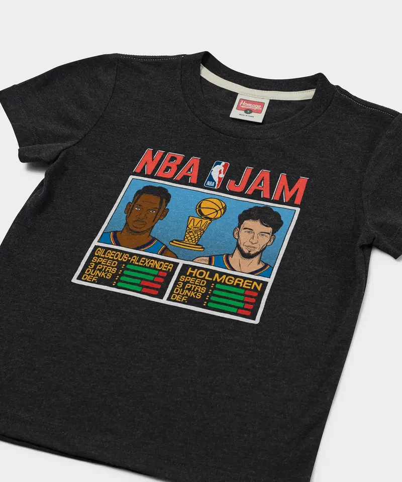 Youth Nba Jam Thunder 2025 Champs Gilgeous-Alexander And Holmgren 2