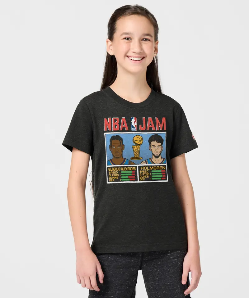 Youth Nba Jam Thunder 2025 Champs Gilgeous-Alexander And Holmgren 3