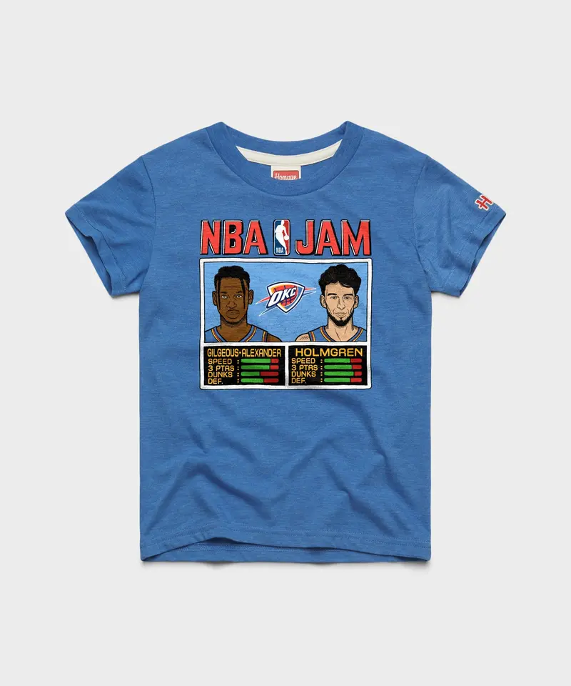 Youth Nba Jam Thunder Gilgeous-Alexander And Holmgren 1
