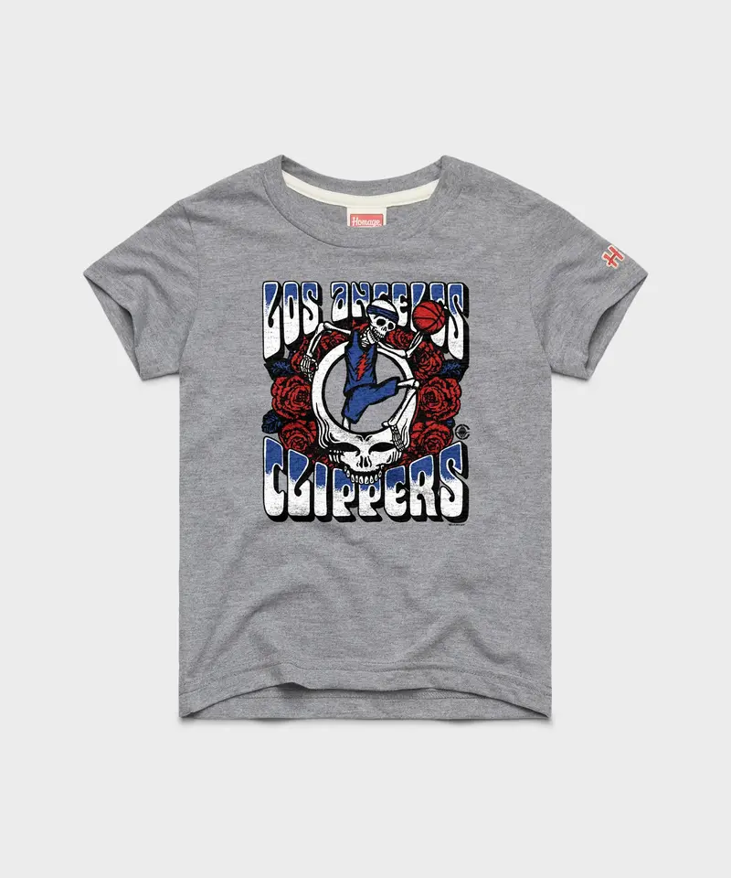 Youth Nba X Grateful Dead X Clippers Skull 1