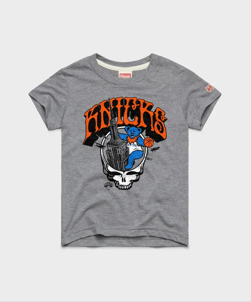 Youth Nba X Grateful Dead X Knicks Skull 1