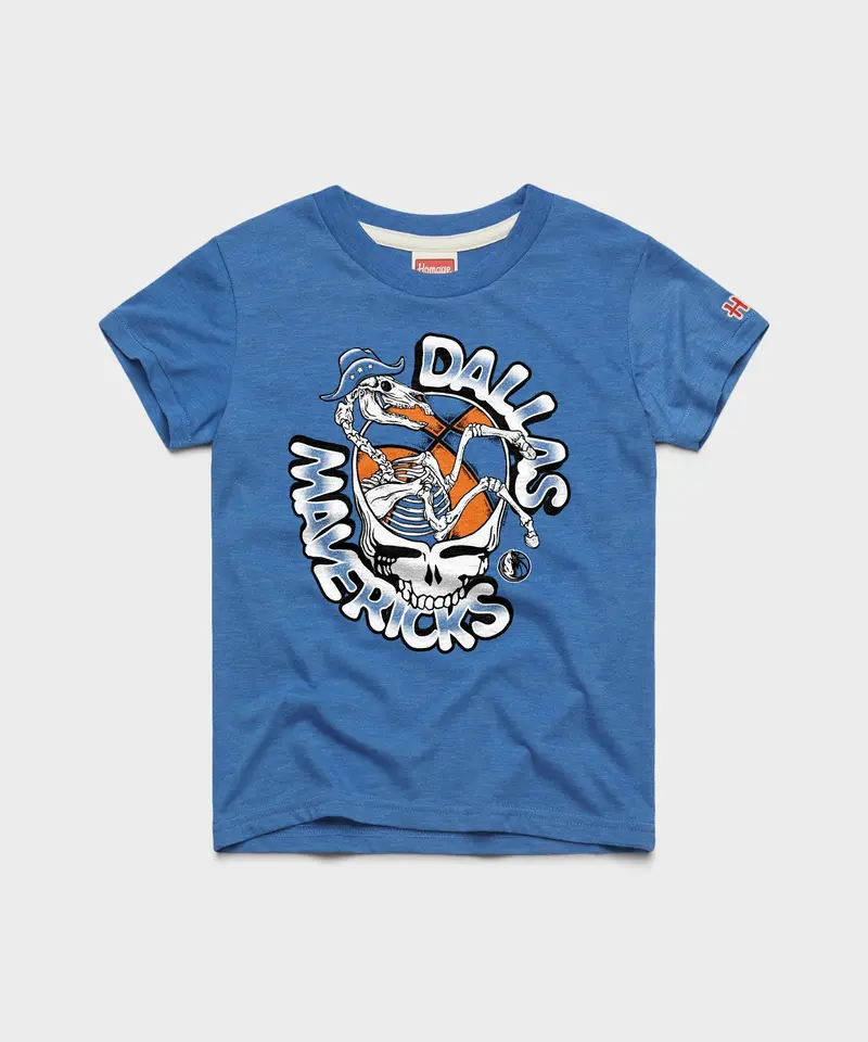 Youth Nba X Grateful Dead X Mavs Skull 1