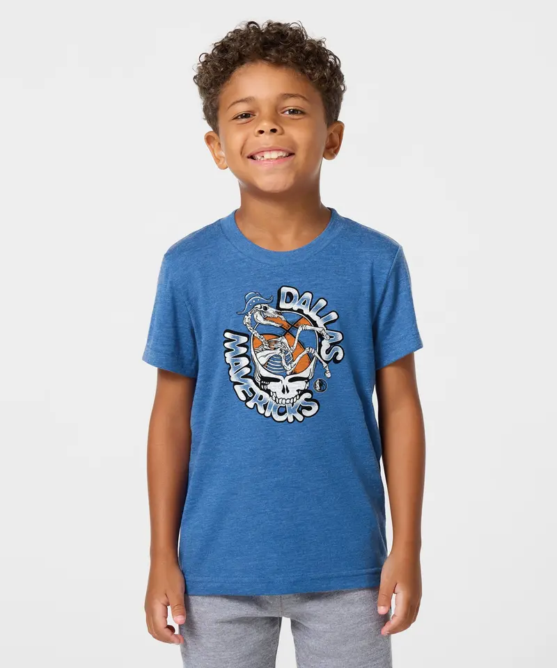 Youth Nba X Grateful Dead X Mavs Skull 3