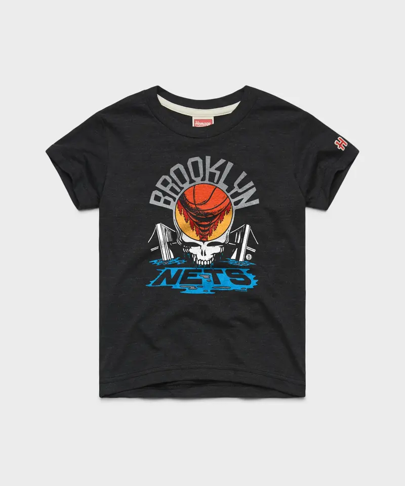 Youth Nba X Grateful Dead X Nets Skull 1