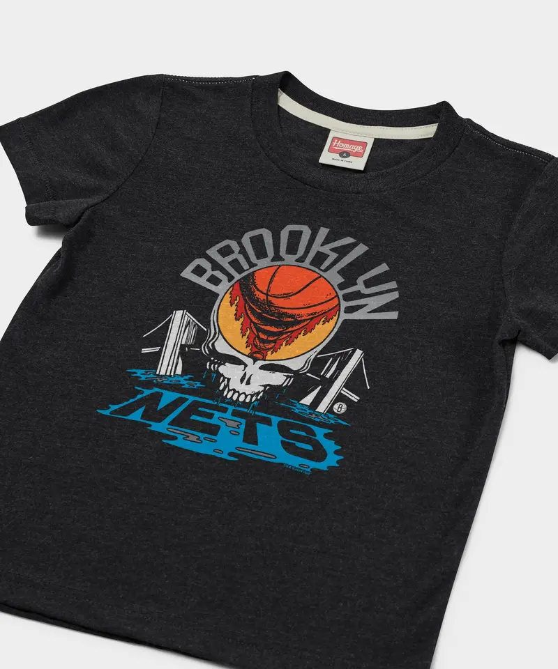 Youth Nba X Grateful Dead X Nets Skull 2