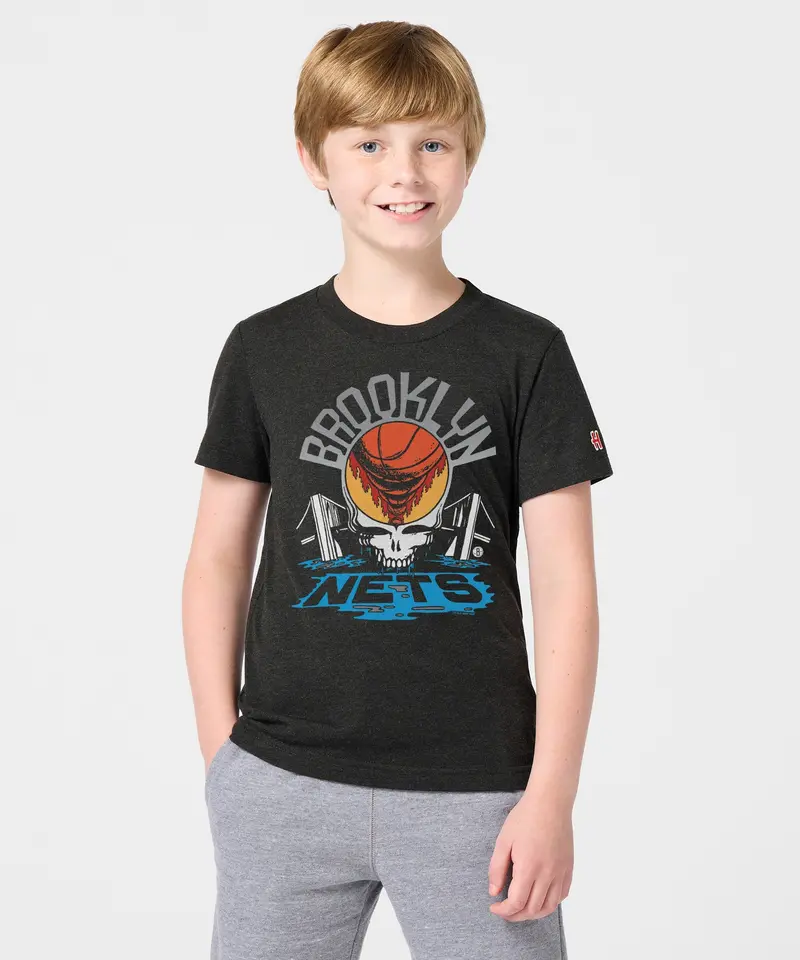 Youth Nba X Grateful Dead X Nets Skull 3