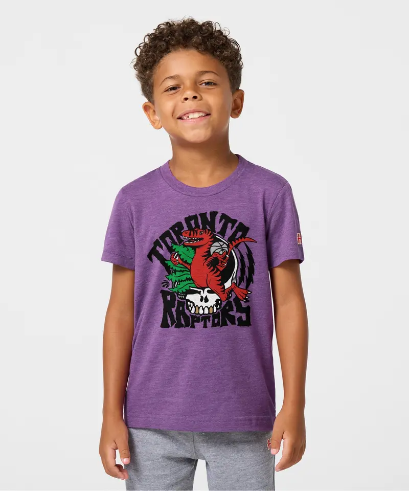 Youth Nba X Grateful Dead X Raptors Skull 3