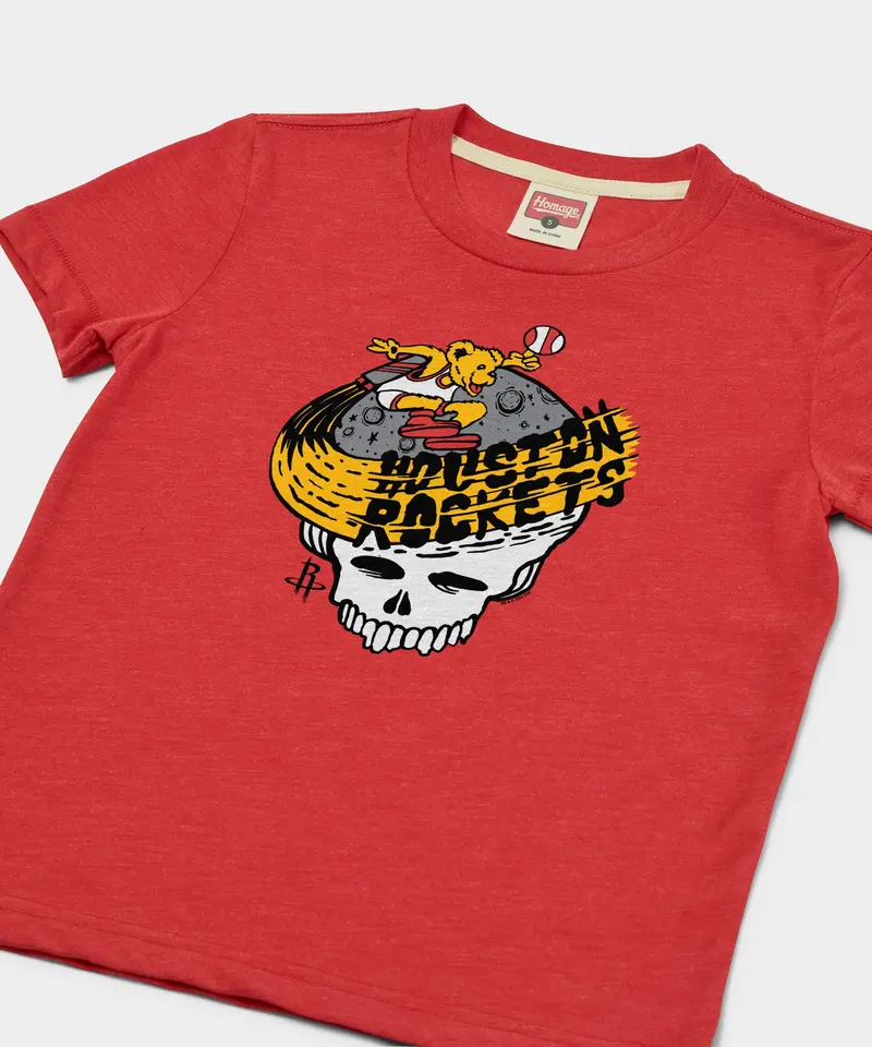 Youth Nba X Grateful Dead X Rockets Skull 2