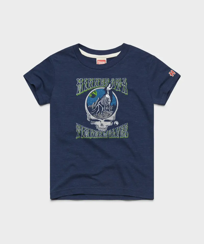 Youth Nba X Grateful Dead X Timberwolves Skull 1