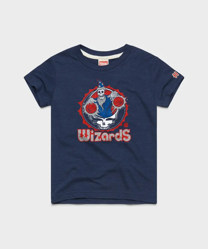 Youth Nba X Grateful Dead X Wizards Skull 1