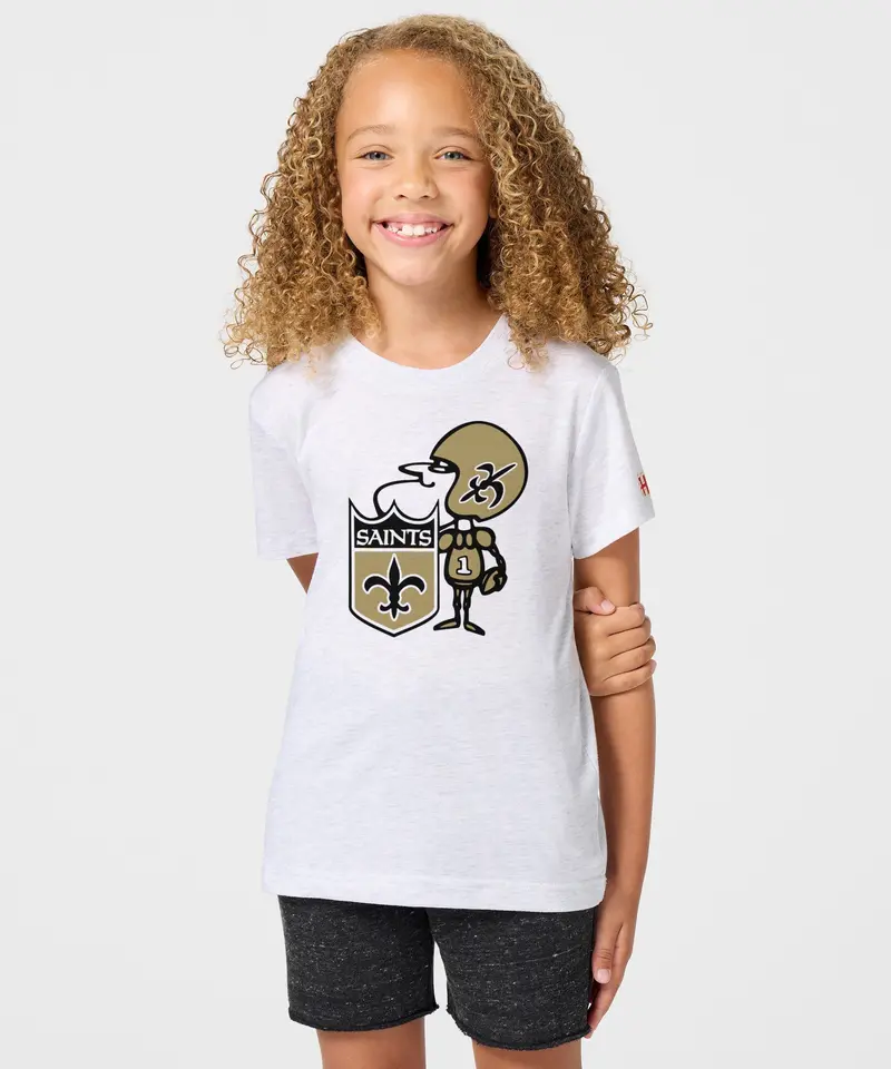 Youth New Orleans Saints Alt Logo '67 3