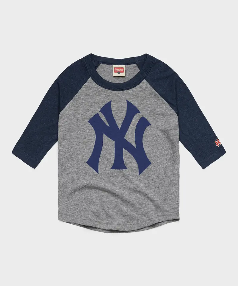 Youth New York Yankees Cap Logo '68 Raglan 1