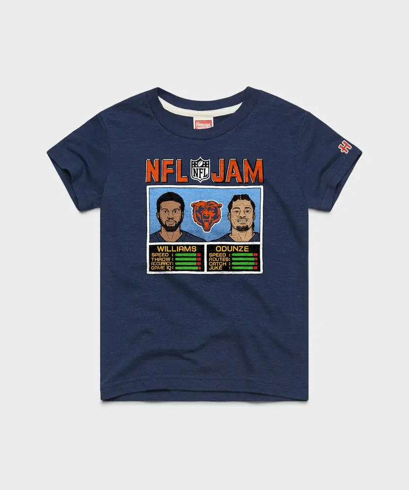 Youth Nfl Jam Bears Williams And Odunze 1