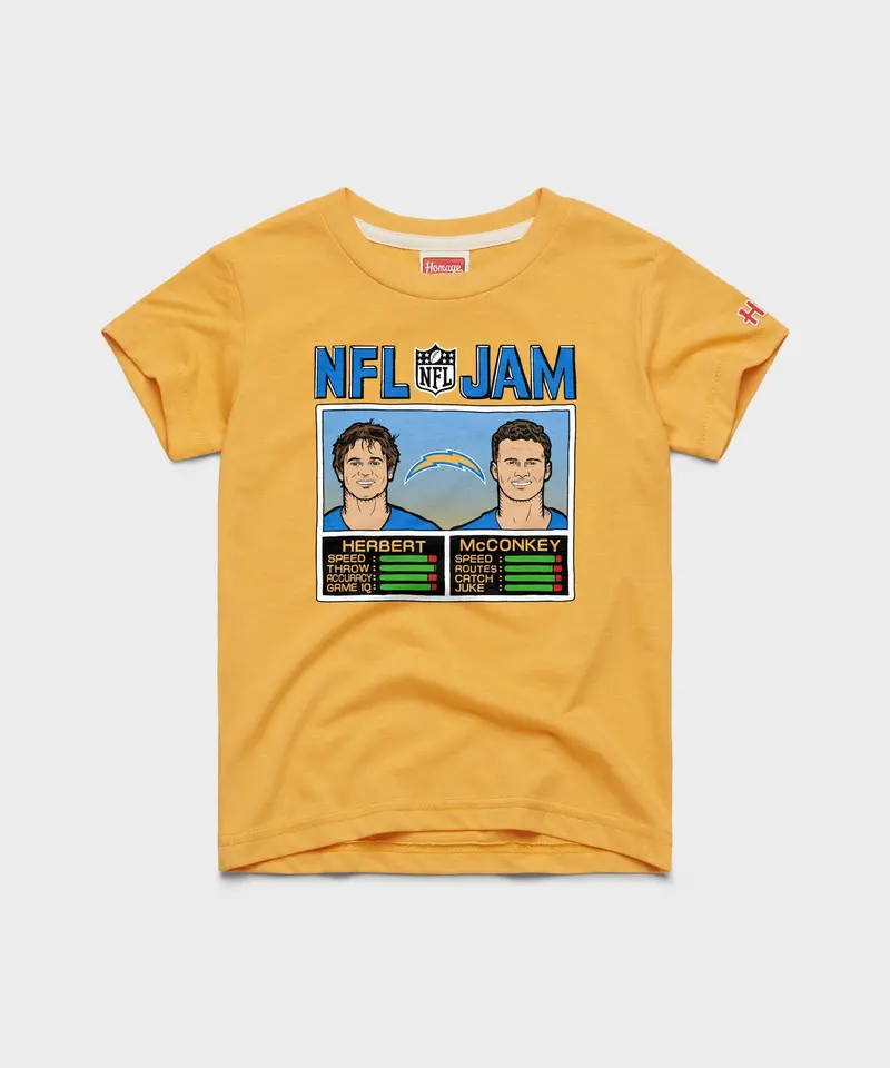 Youth Nfl Jam Chargers Herbert And Mcconkey 1